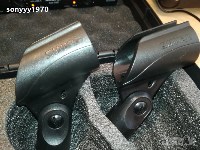 shure wireless microphone x 2 2402221530, снимка 15 - Микрофони - 35903601