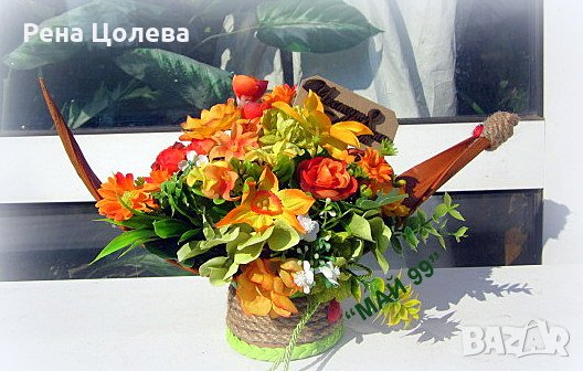 Пролетни цветя на кора, снимка 2 - Подаръци за жени - 44339592