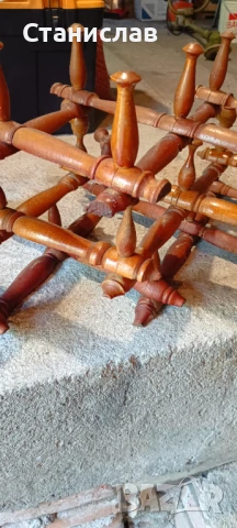 Дървени стенни ретро закачалки, снимка 5 - Закачалки - 50980018