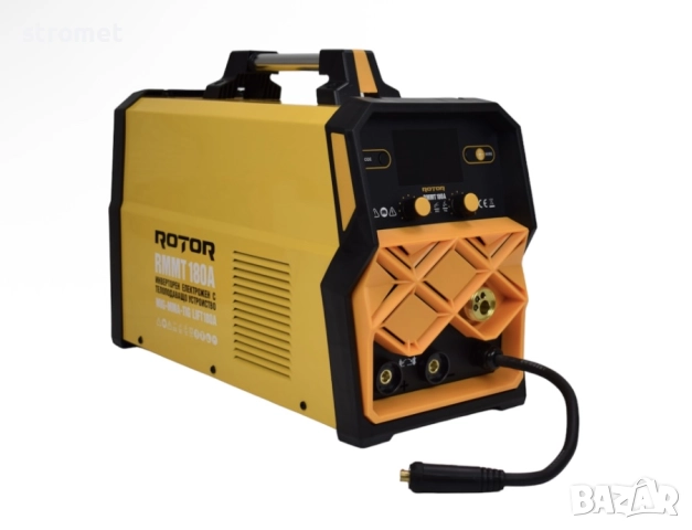 🔥 ROTOR RMMT-180A – 2 в 1 Телоподаващо устройство + Инверторен електрожен! 🔥, снимка 2 - Други машини и части - 52266670