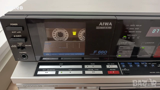 Aiwa AD-F660 3 Head, снимка 7 - Декове - 51232650