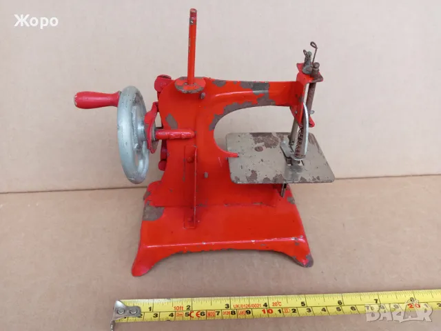 ламаринена метална играчка шевна машина 60те, снимка 5 - Колекции - 50435018