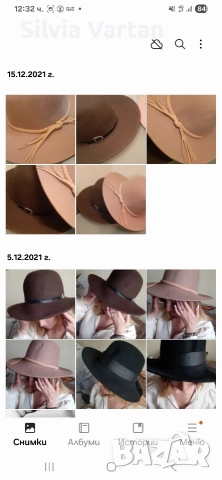 Дамска шапка капела, снимка 4 - Шапки - 52739454