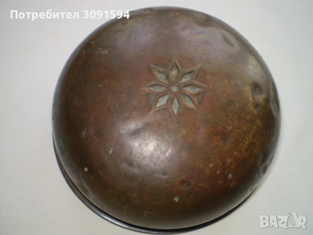 Стар месингов съд таз за баня, снимка 6 - Антикварни и старинни предмети - 42199290