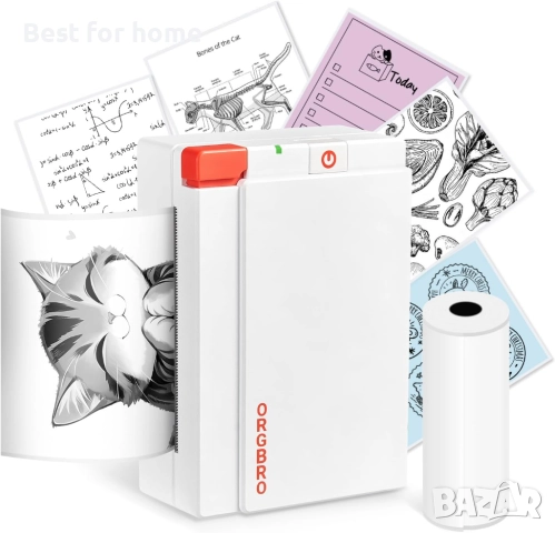 Принтер за стикери ORGBRO, снимка 2 - Друга електроника - 52564053