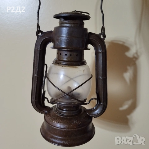 стар германски газен фенер , снимка 2 - Антикварни и старинни предмети - 53668297