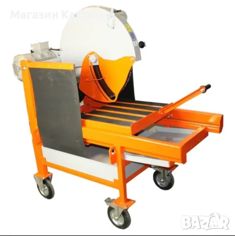 Машина/маса за рязане на тухли BISONTE KTV650E Ø 650 mm 400V 5,5 kW, снимка 2 - Други машини и части - 48917108