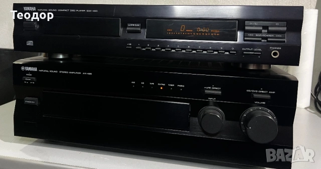 Стерео усилвател Yamaxa AX-496 и CD Player Yamaxa CDX-493, снимка 3 - Аудиосистеми - 53714027