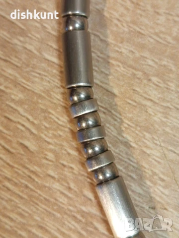 Стоманено колие/синджир."Fossil", снимка 4 - Колиета, медальони, синджири - 51391309