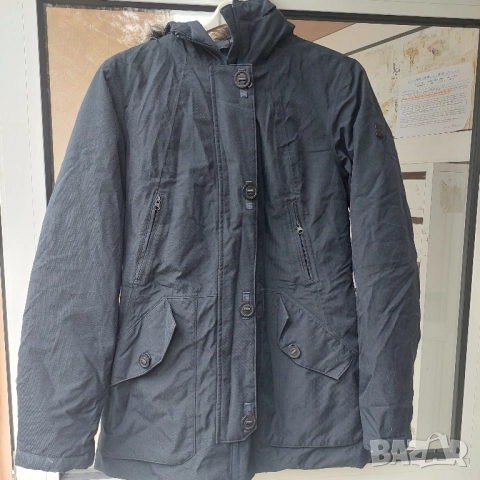 тъмно синьо дамско яке The North Face Mauna Kнea Parka размер S- , снимка 9 - Якета - 34637142