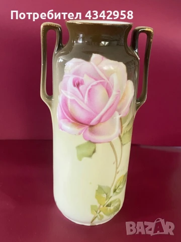 Прусия. Рейнгольд Шлегельмильх.1900-1914г.Порцеланова ваза.