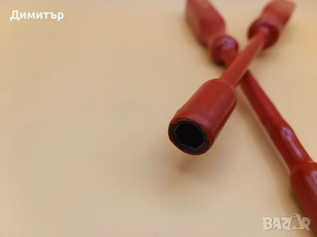 Smalcalda изолирани отвертки вътрешен шестостен 8 мм и 9 мм, снимка 5 - Други инструменти - 53686650