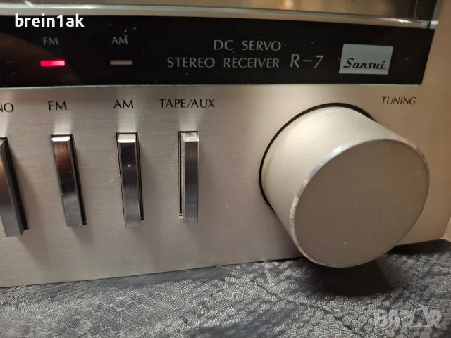 STEREO RECEIVER R-7 Sansui., снимка 2 - Ресийвъри, усилватели, смесителни пултове - 56363560