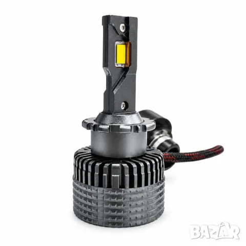 LED крушки за фар D2S D2R D2C 55W 6000K комплект 2 броя, снимка 2 - Аксесоари и консумативи - 55864662