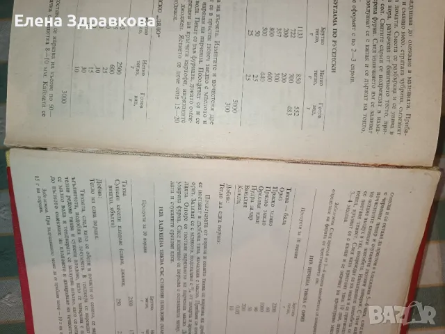Единен сборник рецепти и други готварски книги , снимка 4 - Специализирана литература - 50230218