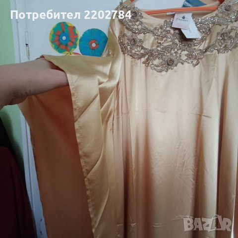 Луксозна дамска рокля,роба, снимка 2 - Рокли - 39706402