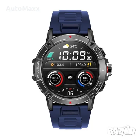 Смарт часовник NUBI NX8, IPS Дисплей, снимка 2 - Мъжки - 48068050