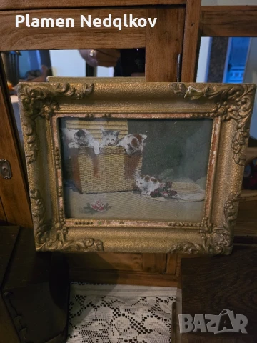 Продавам две стари рамки., снимка 2 - Антикварни и старинни предмети - 50475749