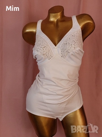 SPEIDEL 95 C/D Моделиращо бяло боди, снимка 3 - Корсети, бюстиета, топове - 53752106