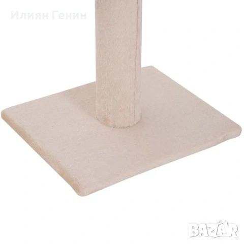 PawHut Дърво за котки с регулируема височина и височина за таван, снимка 10 - За котки - 53776162