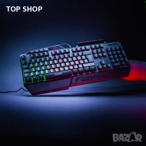Геймърска клавиатура SCHWAIGER Gaming Tastatur GT108, RGB подсветка