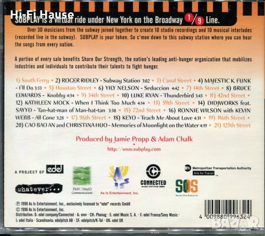 Subplay, снимка 2 - CD дискове - 36043981