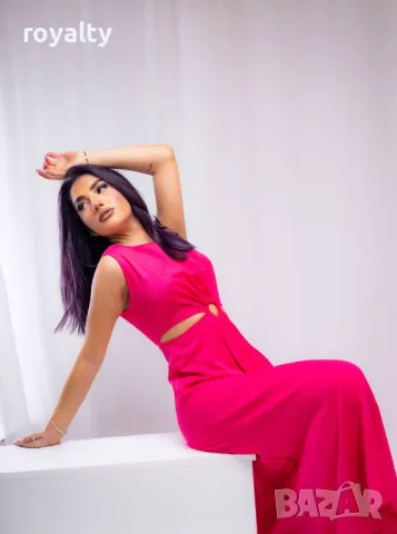 Стилна дамска рокля , снимка 3 - Рокли - 50375380