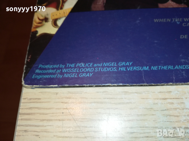 ПОРЪЧАНА-THE POLICE-ENGLAND 2403221016, снимка 9 - Грамофонни плочи - 36214847