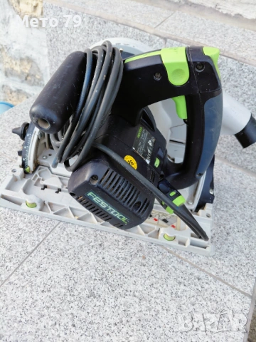 Festool TS 75 EBQ Потапящ циркуляр , снимка 6 - Други инструменти - 53756606