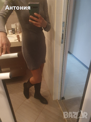 Рокля тип поло от финно плетиво, снимка 7 - Рокли - 34473617