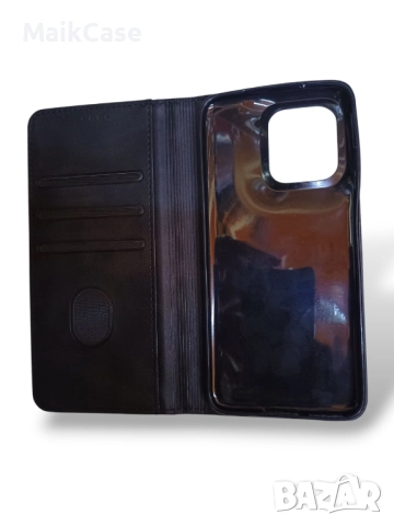 Кожен калъф тип тефтер за Motorola Edge 50 neo, снимка 3 - Калъфи, кейсове - 51604023