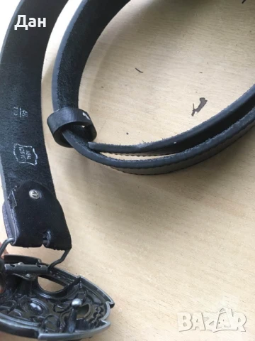 Мъжки готик колан с дупки, снимка 2 - Колани - 50463696