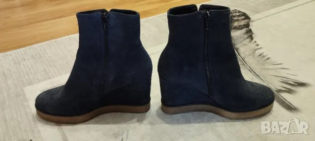 Дамски боти от естествен велур , снимка 5 - Дамски боти - 48729058
