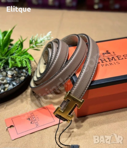 колани от естествена кожа в кутия hermes , снимка 18 - Колани - 53216909