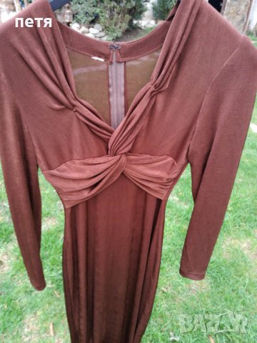 дълга рокля рипс, снимка 2 - Рокли - 29357307