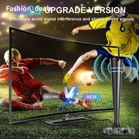 Нова ТВ антена приемник 4K 1080P HDTV Дом Телевизор, снимка 5 - Други стоки за дома - 41935167