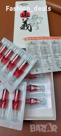 Нови 20 броя патрони игли за татуировки еднократна употреба, снимка 8 - Други - 41950616