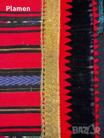 ОТЛИЧНА РЯДКА СЪРМЕНА ПРЕСТИЛКА ЗА НОСИЯ ОТ ВЪЛНА, снимка 6 - Антикварни и старинни предмети - 53622070