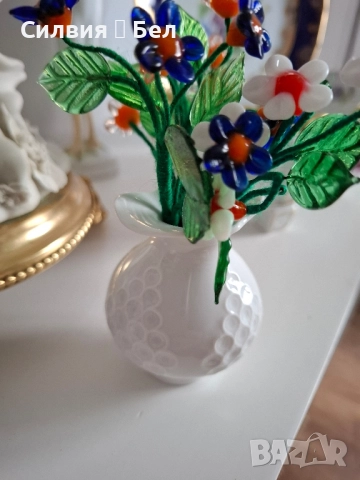 Мини вазичка Meissen *White Relief*, снимка 3 - Антикварни и старинни предмети - 51953901