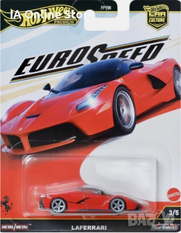 Hot Wheels Ferrari F50; LaFerrari; 250 GTO Transport; 365; F40; SF90, снимка 6 - Колекции - 51257529
