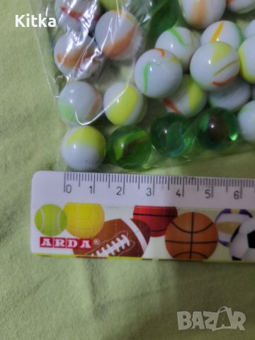 Стъклени топчета за игра, снимка 3 - Други игри - 19365849