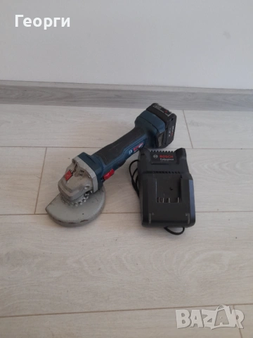Bosch GWS 180-LI ъглошлайф, снимка 2 - Други инструменти - 53787883