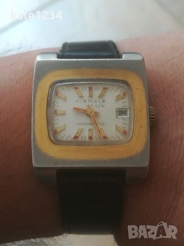 Часовник KIENZLE Life. Germany. Vintage watch. Механичен. Мъжки. Ретро модел , снимка 10 - Мъжки - 41853921