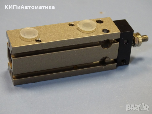 пневматичен цилиндър SMC CDUK10-20D + 2 сензора SMC D-97 indicator, снимка 4 - Резервни части за машини - 44601742