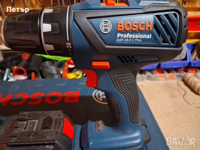 Винтоверт Bosch Gsr 18-2-li plus, снимка 4 - Винтоверти - 55883453