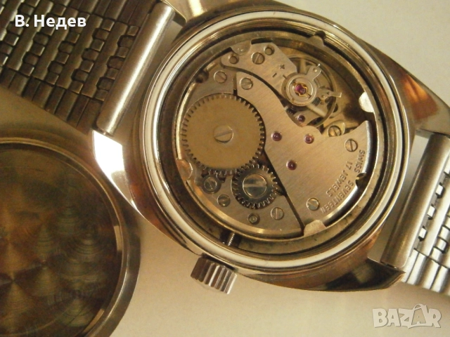 NOS! PIERPONT of Switzerland, FHF974, 17 jewels, incabloc, Swiss, TOP!, снимка 9 - Мъжки - 52838785