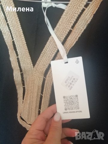 Нова черна дълга рокля, снимка 7 - Рокли - 41485650