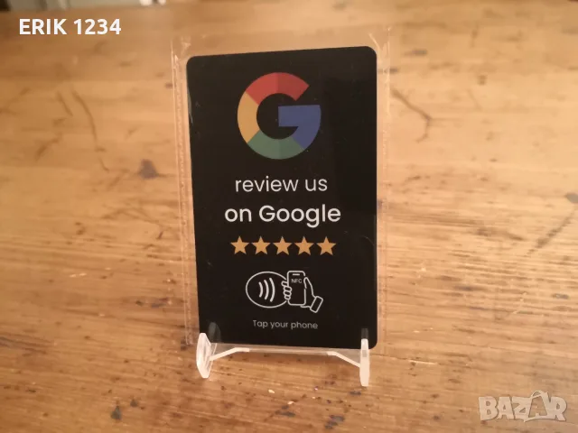 NFC Google и Instagram карти, снимка 4 - Рекламни табели - 55892230