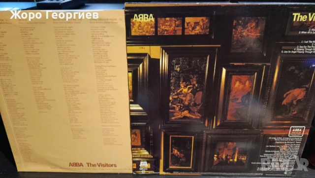 ABBA , АББА - *The VISITORS* 1981 UK като нова, снимка 2 - Грамофонни плочи - 52136755