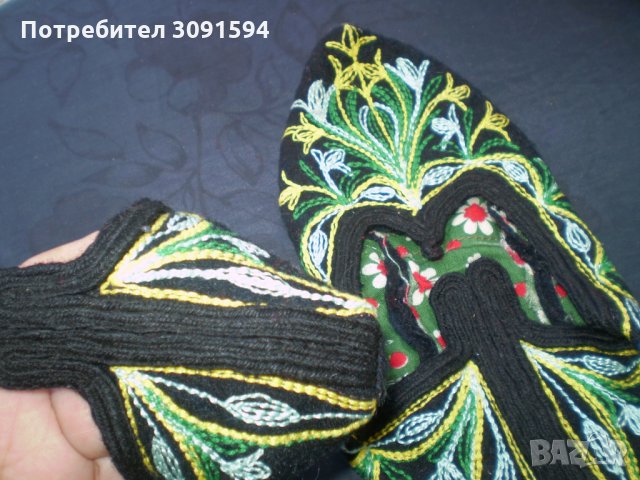 Винтич  бродирани домашни терлици, снимка 3 - Други - 34462802